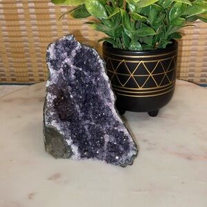 Amethyst Geode Crystal Decor